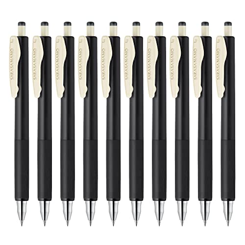 Amazon | ゼブラ ジェルボールペン サラサナノ 0.3mm セピアブラック