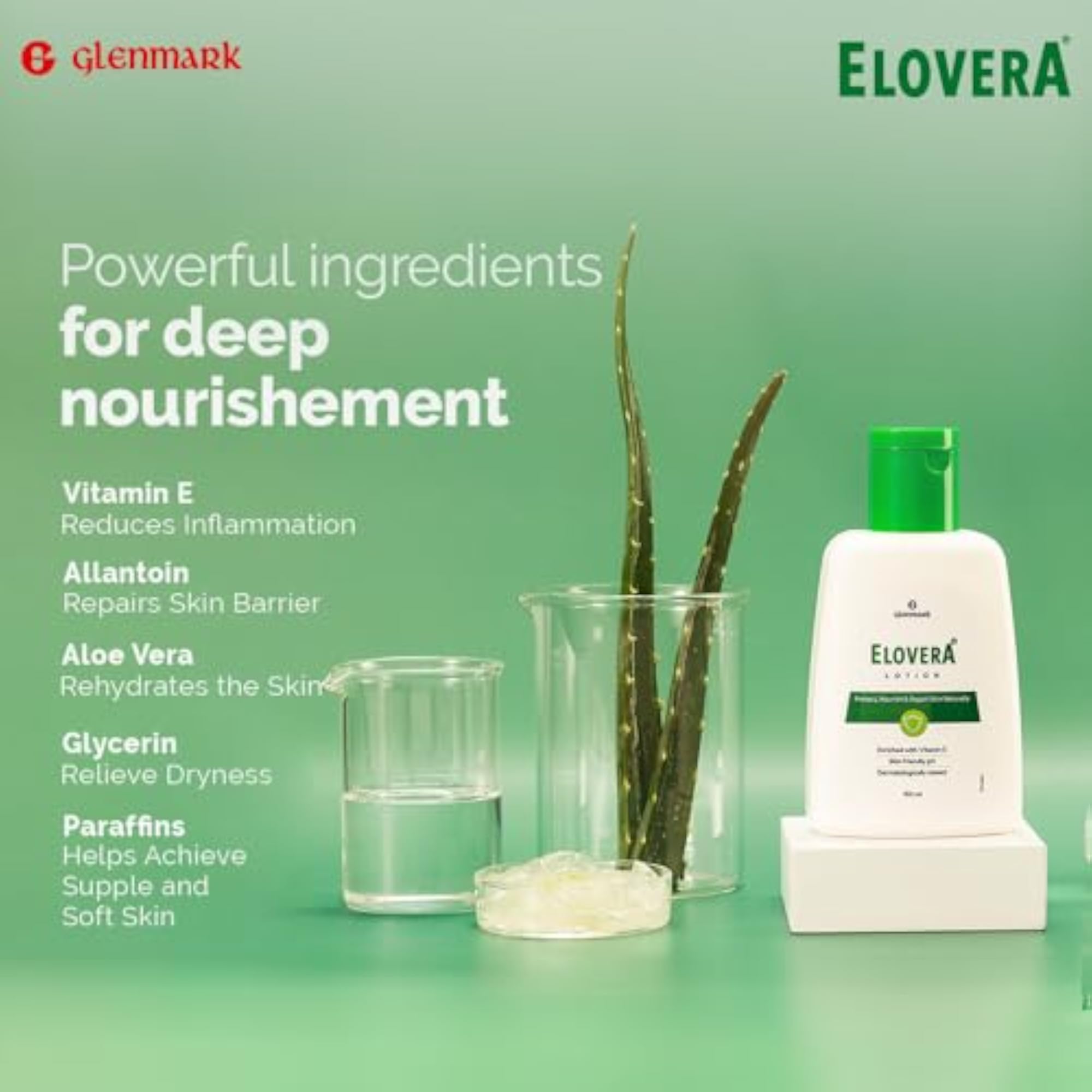 Lotion with Aloe Vera & Vitamin E, 150ml