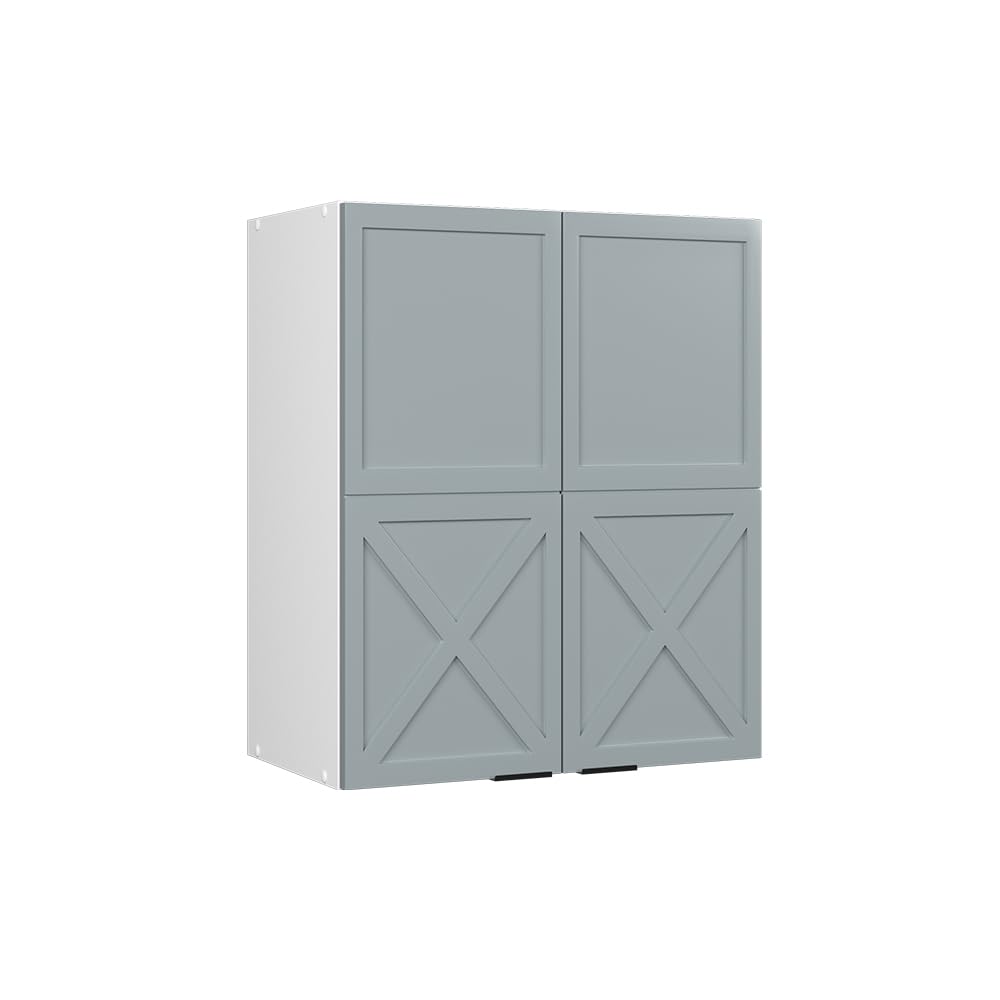 Vicco Wall cabinet Fame-Line, Light blue-grey, 60 cm — image 1