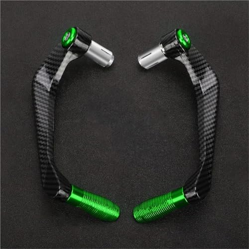 Kupplungslenkerschutz Für Kawasaki Für Ninja ZX-6R ZX6R ZX 6R ZX6RR ZX636 ZX-636 Motorrad-Lenkergriffe, Brems- Und Kupplungshebelschutz(Green)