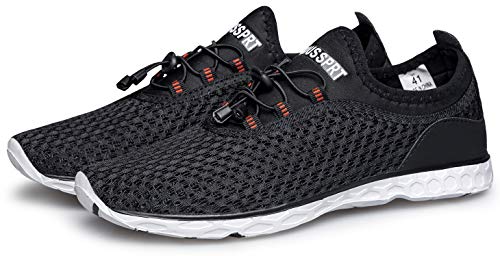 Image of DOUSSPRT Women's Water Shoes Quick Dry for Beach Swim Pool Fishing | Adult Breathable Summer Walk Aqua Sandals for River Athletic Boating Kayaking Diving Sport