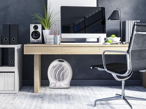 BEPER P203TER201 Heizlüfter Bad mit Regulierbarem Thermostat - Elektrischer 2000W Energiesparend, Weiß – Bild 10