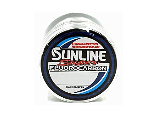 Sunline 63031782 Super Fluorocarbon 25 Lb. Super Fluorocarbon, Clear, 200 yd