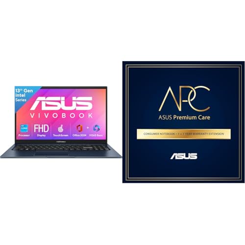 Image of ASUS Vivobook 15, Intel Core i3 13th Gen 1315U, 16GB RAM, 512GB SSD, FHD 15.6 inch, Touchscreen, Win11 1 Year Brand Warranty Extension