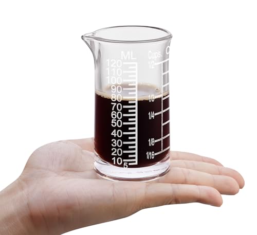 Ackers 4oz Etching Scale Glass Measuring Cup – Shot Glass