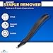 1InTheOffice Staple Remover Tool, Staple Puller, Staple Remover Stick, Magnetic, Black, 6 Pack