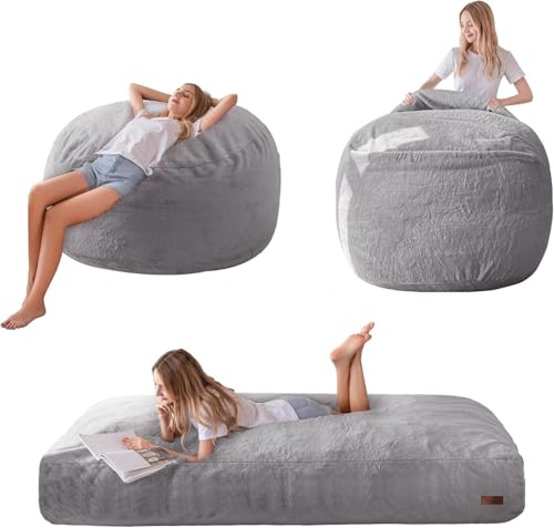 MAXYOYO Giant Bean Bag Chair Bed for Adults,...