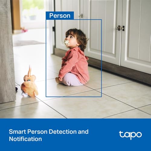 Image of TP-Link Tapo C206 Mini Surveillance Camera Recording 1080P 360 Coverage for Indoor and Outdoor, AI Detection and Notifications, MicroSD Card up to 512GB, 105.3x77.8x69.8mm