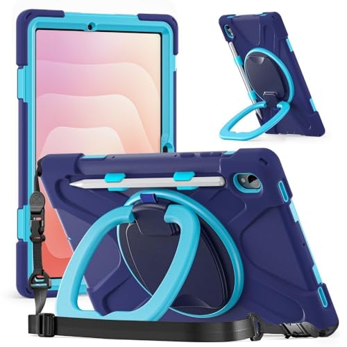 Housse Samsung Galaxy Tab S11 Ultra bleue marine pour un usage nomade et actif