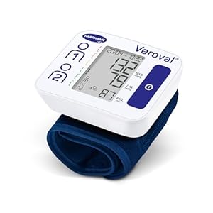 Veroval compact Handgelenk-Blutdruckmessgerät mit Arrhythmie-Erkennung