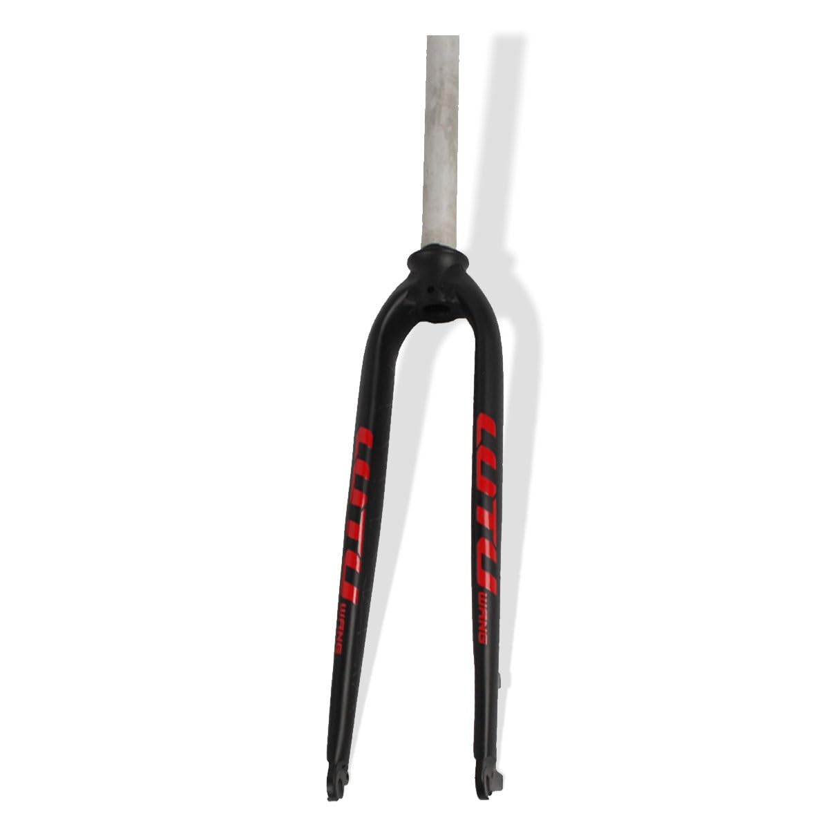 WIQUYBML 26in 27.5in 29in Aluminum Alloy Mountain Bike Rigid Fork 28.6MM Straight Tube Bikes QR 9 * 100mm Front Disc Brake Hard