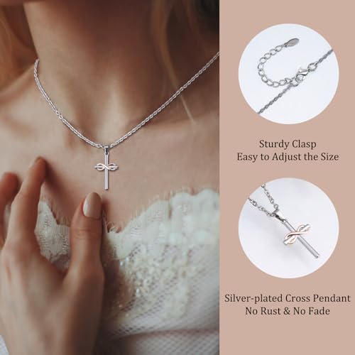 Sweet 16 Gifts for Girls Cross Necklace for 16th Birthday Party Decorations Sweet Sixteen Girls Sister Daughter Happy Birthday 16 Decorations Cute Stuff for Her Sixteen Necklace2