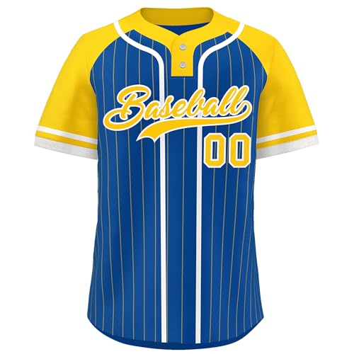 Custom Stripe Baseball Jersey Personalized Baseball Shirt Stitched/Printed Sport Uniform for Men Women Boy