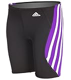 adidas Men's Solid Splice Infinitex Jammer, Black/Purple, 22