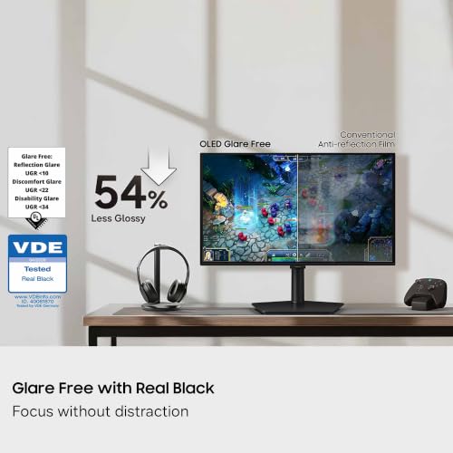 Image of Samsung 27 inch Odyssey OLED G7 (G70SH) 4K 165Hz Gaming Monitor