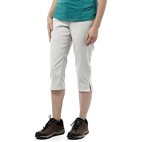 Craghoppers Women's Kiwi Pro Stretch Crops in Dove Grey Cover