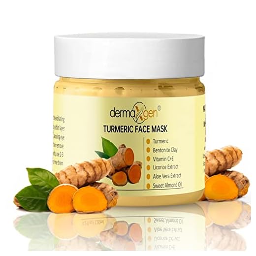 TURMERIC FACE MASK - PURE ORGANIC Acne Treatment + Boosts Circulation DULL AND DRY SKIN CARE