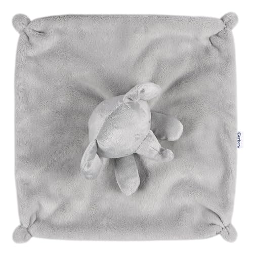 Image of Gerber Baby Unisex Hooded Wearable Blanket & Security Blanket Set, Animals + Geos Neutral, One Size