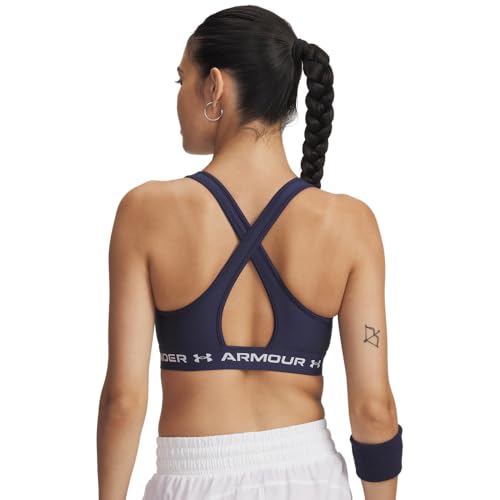 Image of Under Armour Women's Crossback Mid Impact Sports Bra