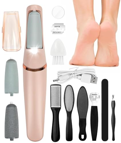9PCS Râpe Électrique Pieds Anti Callosités
