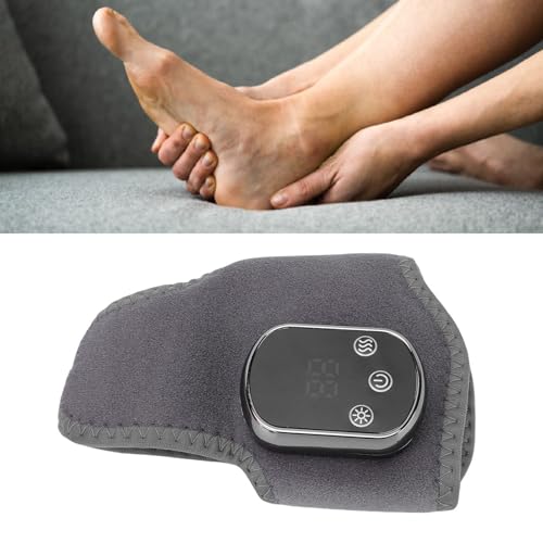 Calentador de tobillo para aliviar rigidez articular con calor continuo y vibración 7