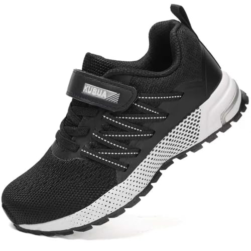 Image of KUBUA Kids Sneakers Lightweight Boys Girls Tennis Shoes | Breathable, Comfortable, Non Slip, Easy to Put On, Running, Walking, Gym, School, Daily Play, Toddler
