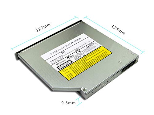 Osgear Internal 9.5Mm Slim Sata 8X Dvdrw Cd Dvd Rw Rom Burner Writer M-Disc Laptop Super Multi Pc Mac Tray Loading Optical Drive Device For Acer Asus Hp Dell Lenovo Toshbia Lenovo Title #TOP2
