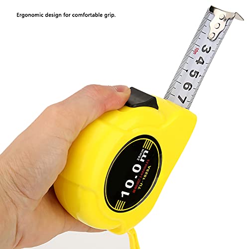 Cinta métrica de acero carbono retráctil 10 m miniatura 4