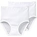 Produktbild Schiesser Damen Starlet Taillenslip (2 Pack) Taillenslips, Weiß (100-weiss), 38 (2er Pack)
