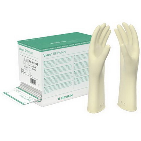 Vasco OP Protect Operationshandschuhe Naturlatex 50 Paar Gr. 7,5