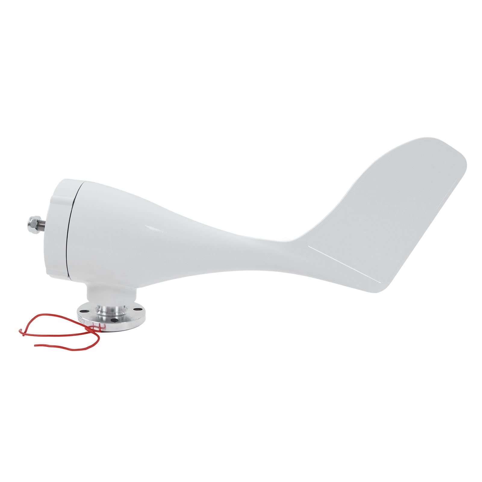 Generador de Turbina Eólica, Generador de Energía Eólica de Imán Permanente de CA Trifásico de 300 W con 6 Palas de Fibra de Nailon, Velocidad de Arranque Baja, Guiñada Automática, para Uso