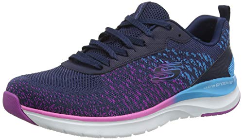 Skechers Womens Ultra Groove-Glamour Quest Multicolour Sneaker - 5 UK (149282) (B082N4TPY4) Amazon Price History, Amazon Price Tracker