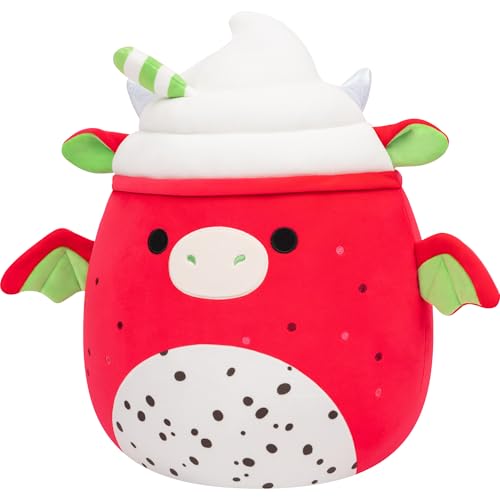 Image of Squishmallows Original 14in Icarus the Dragonfruit Drink - Official Jazwares Plush (Large)