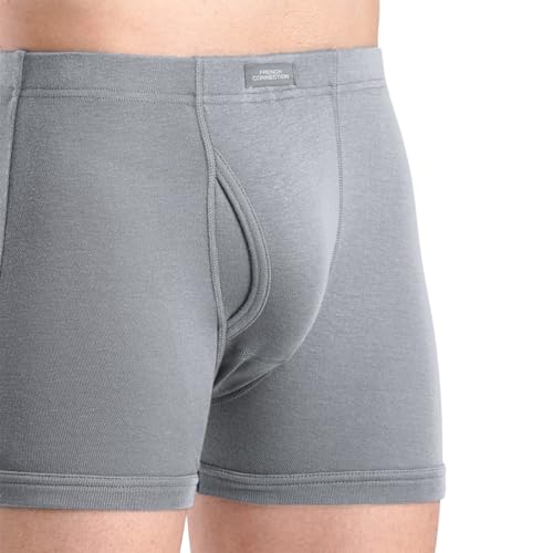 Image of French Connection Regal Oxford,Men's Long Trunks Pack of 2