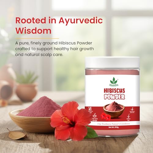 Image of Havintha Natural Hibiscus Shampoo (227 GM) With Herbal Amla Reetha Shikakai Hibiscus And Methi Dana Powder And Jata Amrit Hair Oil (100 ML) With Rosemary, Tea Tree, Lavender, Castor Oil, Ratanjot, Black Seeds For Men & Women, Totally Organic