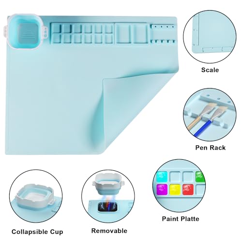 image for BlueFinger Silicone Craft Mat, 20