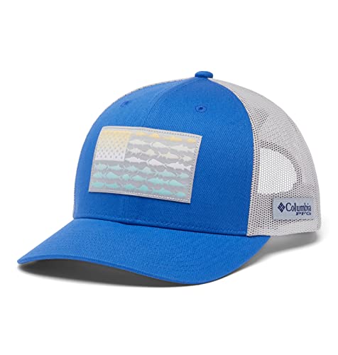 Image of Columbia Unisex-Adult PFG Snap Back Fish Flag Ballcap