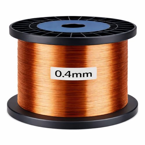 Emayeli Bakır Tel; 0.4 mm (Awg 26), 200m, C Sınıfı 200 Derece Termal Dayanım, Iec Standartlarına Uygun