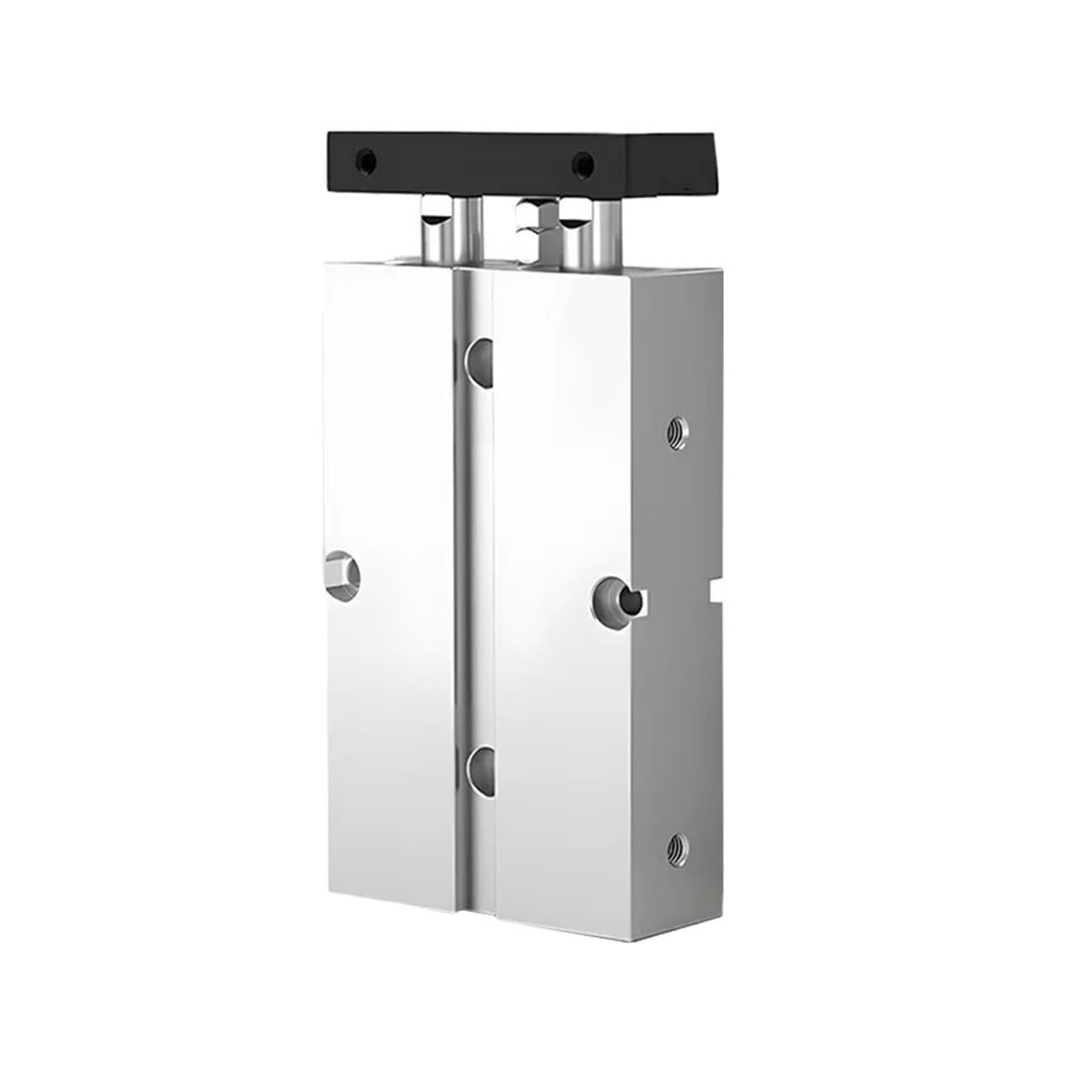 Vérin pneumatique double tige TN10 course 70mm pour guidage précis