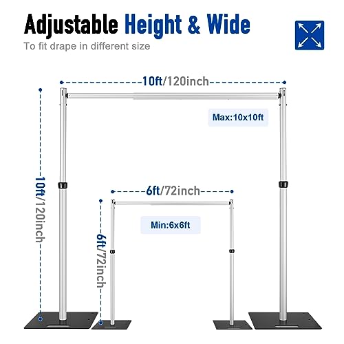 Heavy Duty Adjustable Pipe Stand