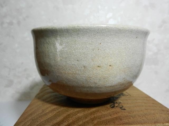 茶道具色絵楓ノ図茶碗（泥中蔵六造）（骨董色絵茶碗か） 色絵