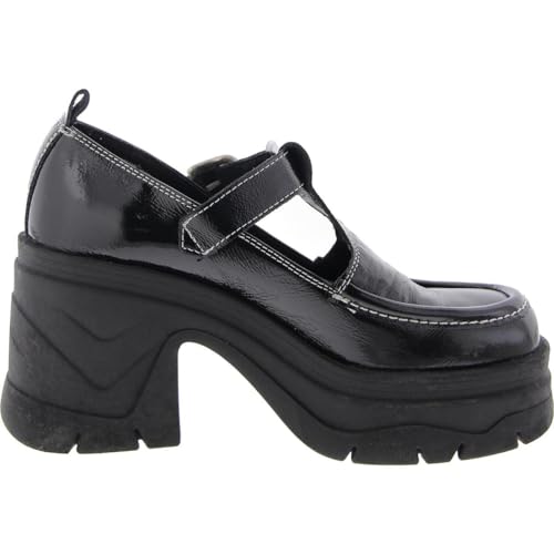 Free People Mayla Platform Mary Jane Heels for Women - Leather Upper - Synthetic Outsole - Block Heels2