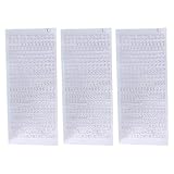 3 Blatt Tagebuch Aufkleber Buchstaben Koreanische Alphabete Dekoratives Sammelalbum Buchstaben Alphabete Tagebuch Koreanisch