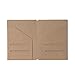 Zipper Case & Kraft Folder Refill Inserts for Passport Size Travelers Notebook, 3.5