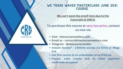 Download Now - We Trade Waves Masterclass June 2021 Course