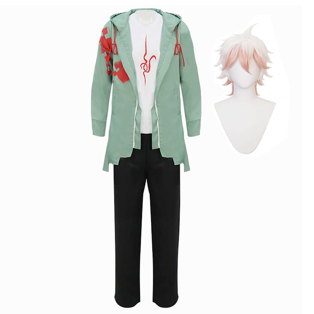 Akamatsu Kaede/Nagito Komaeda/Mikan Tsumiki/Yumeno Himiko/Ouma Kokichi/Sonia Nevermind/Nanami Chiaki Cosplay kostium szkolny sukienka dla chłopców i dziewczynek, strój na Halloween