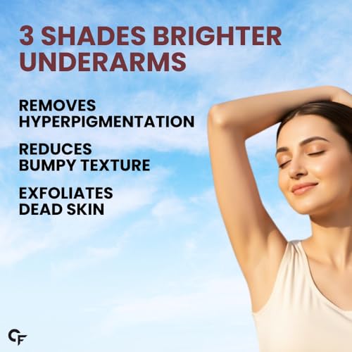 Image of Carbamide Forte Underarm Roll On with 6% AHA BHA Mandelic, Salicylic, and Lactic Acid | Prevents Body Odour, Fades Pigmentation | Underarm Roll On for Women & Men - 50ml