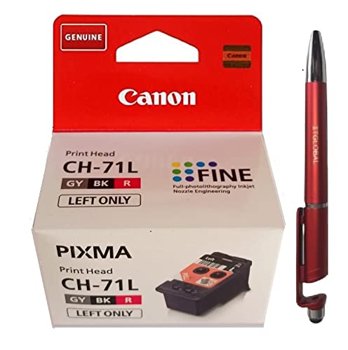 See full amazon price history chart for Canon Printhead CH 71L for G570 / G670 Ink Tank Printers with ITGLOBAL 3in1 Multi-Function Mobile Phone Stand Stylus Pen Anti-Metal Texture Rotating Ballpoint Pen (Very Colors) Canon Printhead CH 71L for G570 / G670 Ink Tank Printers with ITGLOBAL 3in1 Multi-Function Mobile Phone Stand Stylus Pen Anti-Metal Texture Rotating Ballpoint Pen (Very Colors) (B09PL98PC7) Amazon Price History, Amazon Price Tracker
