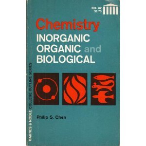 Paperback Chemistry Inorganic Organic and Biological Book