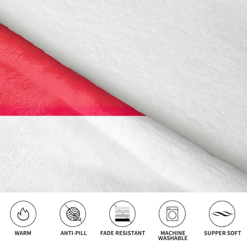 Couverture à capuche drapeau indonésien chaude pour lutter contre le froid - 6